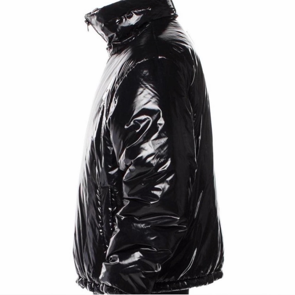 Acne Glossy Black Women's Puffer Jacket